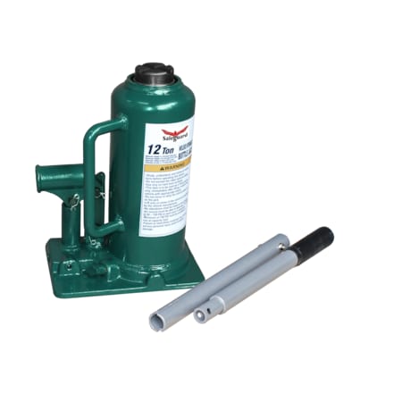 Safeguard Welded Inline Bottle Jack, Steel, 20 Ton Capacity 61200